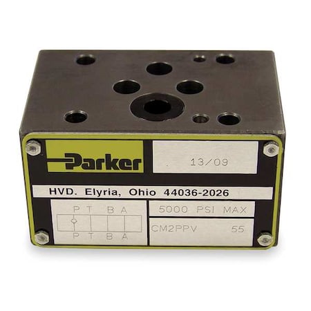 Parker Check Valve, 20 gpm CM2PPN