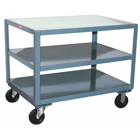 Zoro Select Mobile Table, 2400 lb., 49 in. L, 31 in. W LD348P600GP