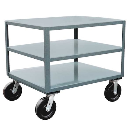Zoro Select Mobile Table, 4800 lb., 37 in. L, 25 in. W LE236P800GP
