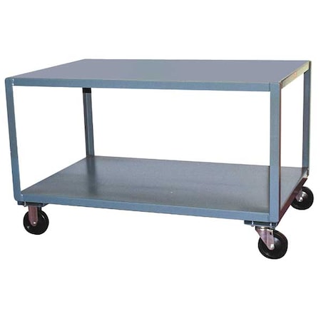 Zoro Select Mobile Table, 2400 lb., 61 in. L, 31 in. W LX360P600GP