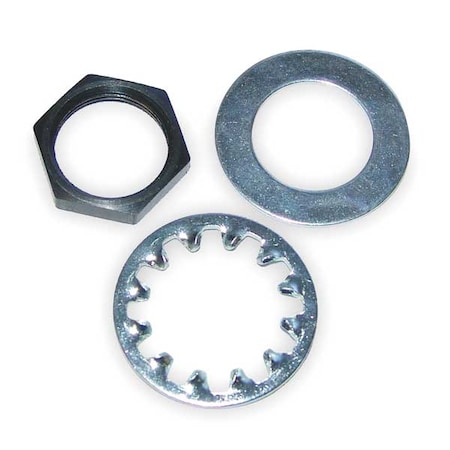 Parker Mounting Kit, Panel, For 4DJZ7, 4DKA2, 4DKA4 MVK4