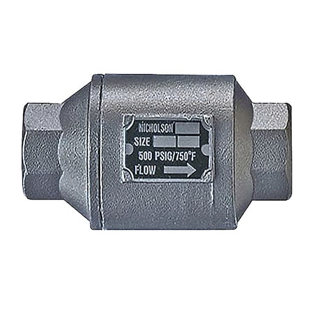 Crescent Nicholson Steam Trap, 750F, 316L Stainless Steel TA500-T4D92A0