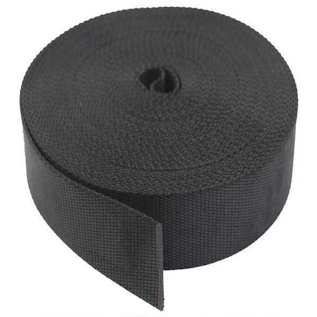 Bulk-Strap Bulk Webbing, 51 ft. x 1-1/2 In., 5700 lb N15051BK