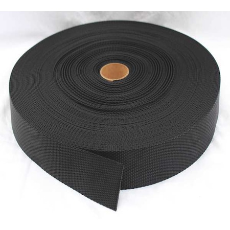 Bulk-Strap Bulk Webbing, 150 ft x 1-1/2 In, 5700 lb. N15150BK
