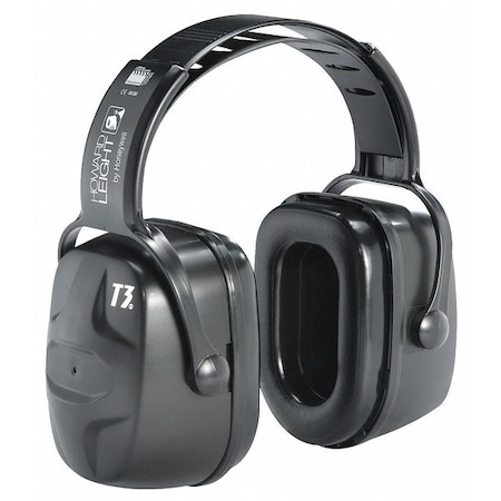 Howard Leight Over-the-Head Ear Muffs, 30 dB, Thunder, Black 1010970-H5