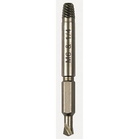 Alden Drill/Extractor Tool, No 2 Size, No 8 Cap 1647P