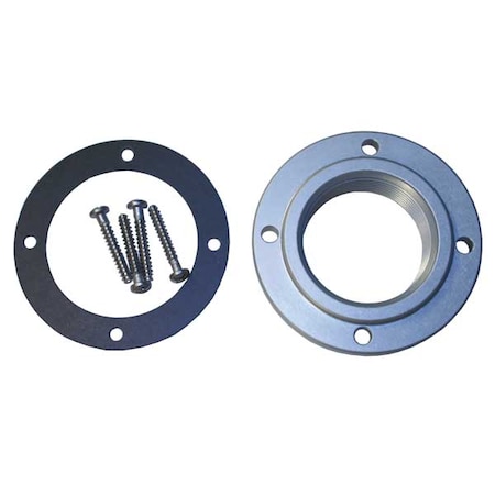 Hubbell Wiring Device-Kellems Conduit Fitting Adapter, 1-1/4 in, Aluminum, Plain SAD125