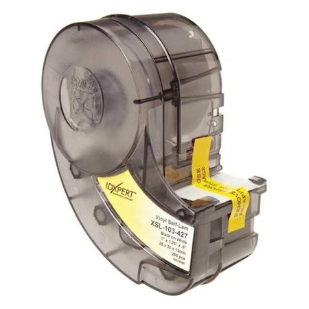 Brady Cartridge Label, Clear/White, Labels/Roll: 250 XSL-103-427
