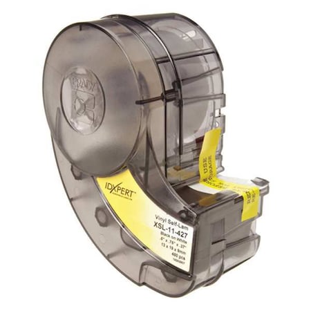 Brady Cartridge Label, Clear/White, Labels/Roll: 500 XSL-11-427