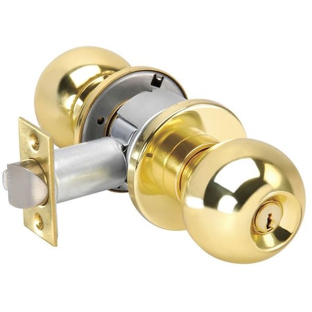 Assa Abloy Accentra Knob Lockset, Mechanical, Storeroom, Grd. 2 CA4605 x 605