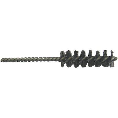 Westward Tube Wire Brush, 1 1/4" Dia, Nylon, PK10 4EDJ2