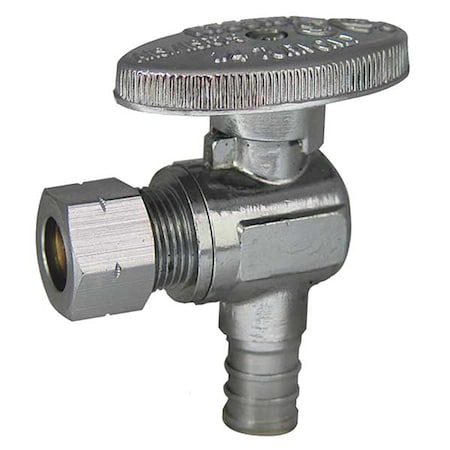 Kissler Water Supply Stop, Angle Valve, Chrome AB88-9220