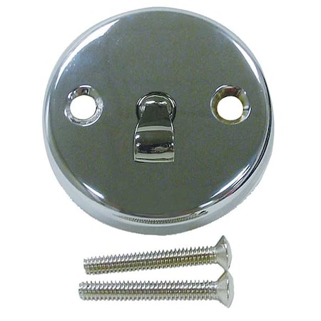 Kissler Overflow Plate Assembly with Lever, Brass 42-7133