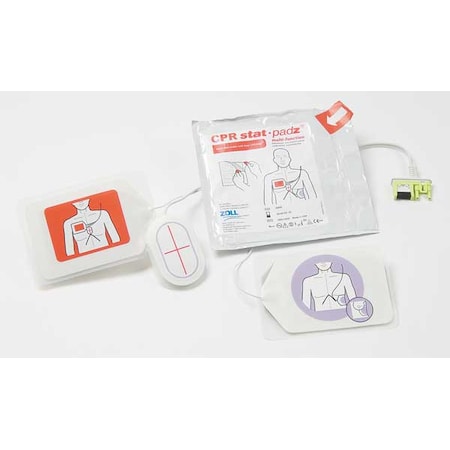 Zoll CPR Electrodes, 1 Pair 8900-0402