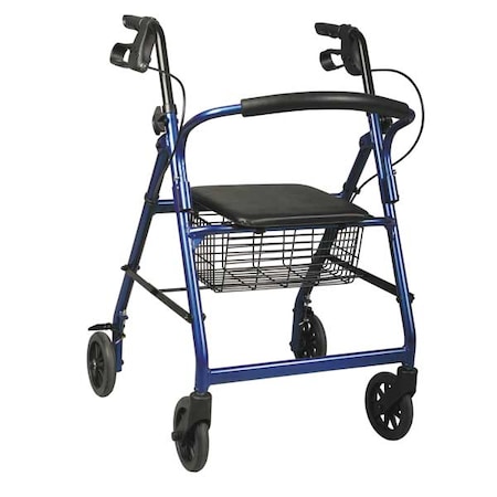 First Voice Blue Basic Rollator MDS86850EB