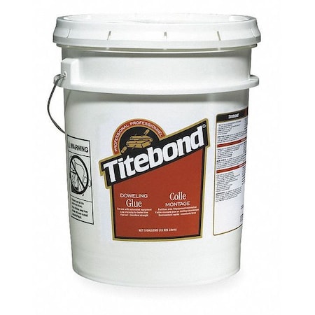 Titebond Epoxy Adhesive, Clear, 5 gal, Dual-Cartridge 2207