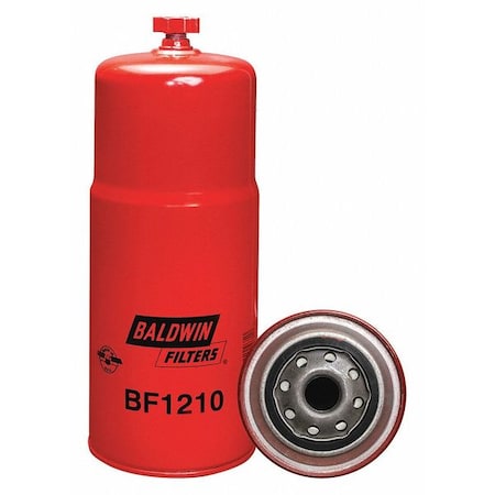 Baldwin Filters Fuel Filter, 11-11/32x4-1/4x11-11/32 In BF1210