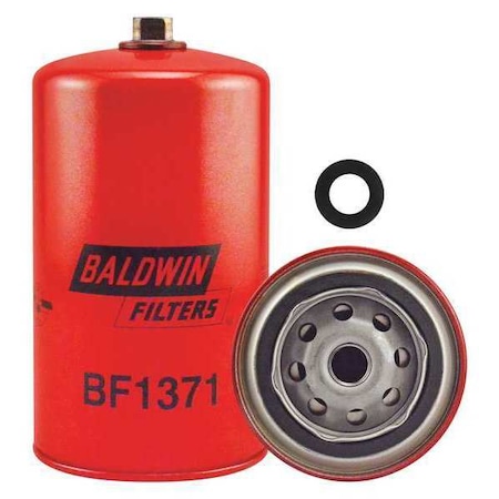Baldwin Filters Fuel Filter, 7-31/32x3-11/16x7-31/32 In BF1371
