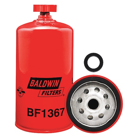 Baldwin Filters Fuel Filter, 6-21/32 x 3-1/32 x 6-21/32In BF1367