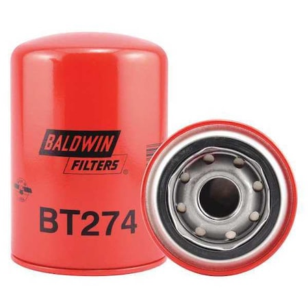 Baldwin Filters Hydraulic Filter, 3-11/16 x 5-3/8 In BT274