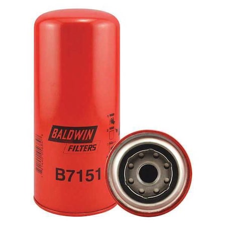 Baldwin Filters Oil Filter, Spin-On, 9-1/8"x4-1/4"x9-1/8" B7151