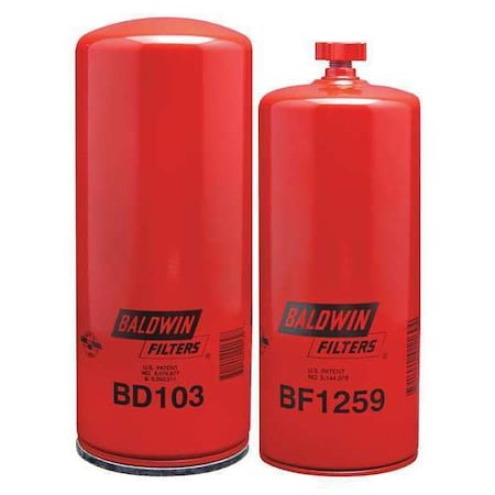 Baldwin Filters Filter Service Kit, Cummins, BK6376 BK6376