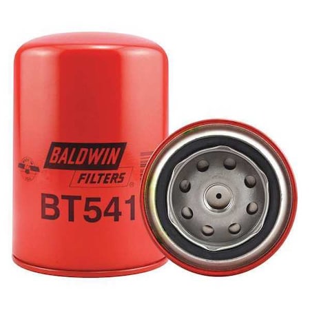 Baldwin Filters Oil Fltr, Spin-On, 5-3/8"x3-11/16"x5-3/8" BT541