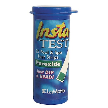 Lamotte Test Strip, Hydrogen Peroxide, PK25 2984