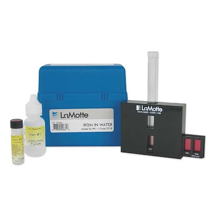 LAMOTTE Water Testing Kit, Iron, 0.5 to 10.0 PPM 4447-01