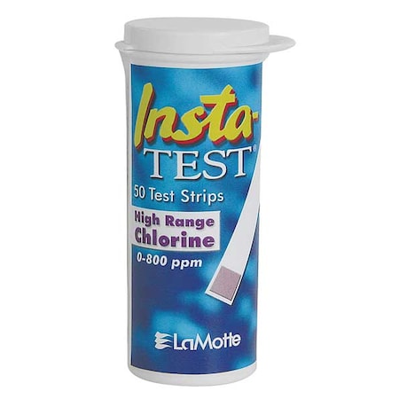 Lamotte Test Strip, Free Chlorine, PK50 3031