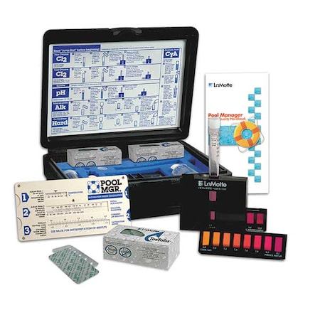 LAMOTTE Water Quality Testing Kit, Pool Manager 3368-01