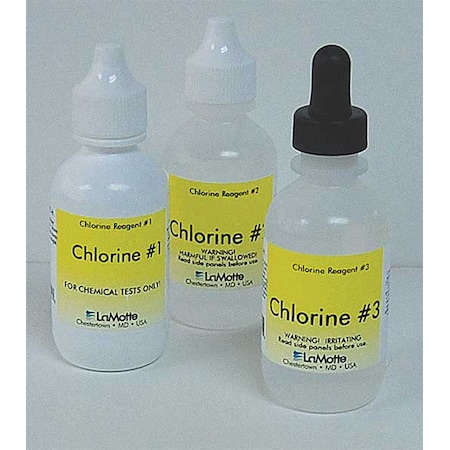 Lamotte Reagent Refill, Chlorine, 0 to 200 PPM R-4497