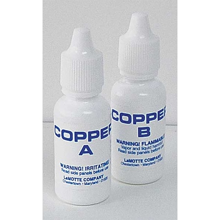 Lamotte Reagent Refill, Copper, 0.05 to 1.0 PPM R-3619