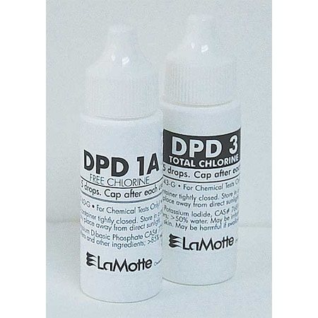 Lamotte Reagent System, Chlorine, 0 to 4 PPM R-3670-LI