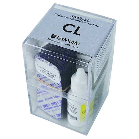 Lamotte SMART Reagent System, Chlorine, 0 to 4 ppm 3643-SC
