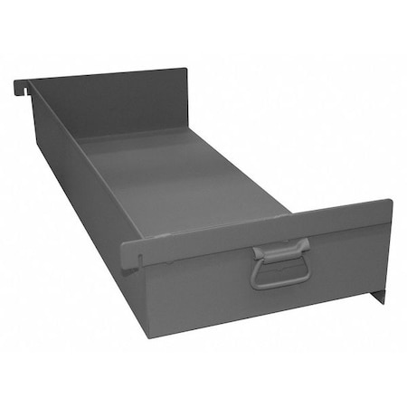 Zoro Select Service Cart Tray, 250 lb., Gray, Steel TR-1502-95