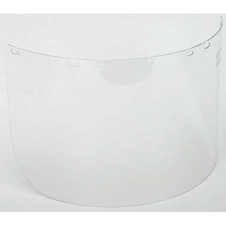 Condor Face Shield Visor, Clear Visor, 8" Height, Uncoated Lens, Clear 4EZD1