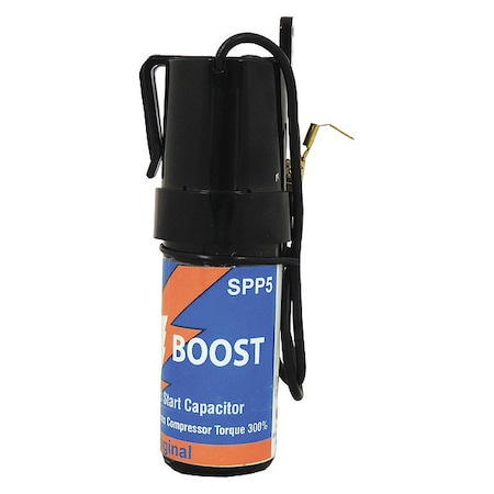 Supco Hard Start Kit, Relay and Start Capacitor, 90-277, Single, 1/2 to 10 SPP5