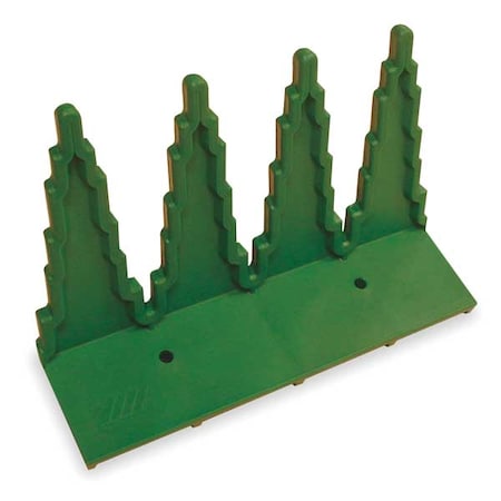 Vikan, Green Wall Bracket,9.5",PP, 0615