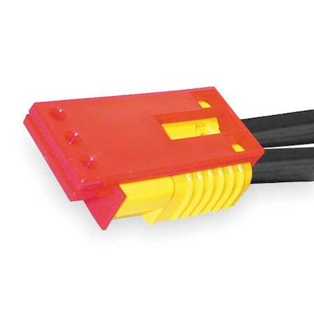 Anderson Power Products Connector Lockout,Red,1/4In Shackle Dia. (SB175 ...