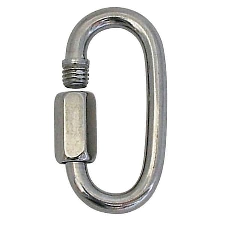 LUCKY LINE Connector, Steel Wire, Cap 400 lb 4FCH7
