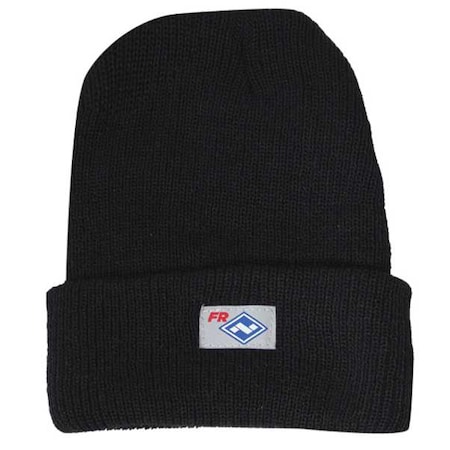 National Safety Apparel Flame Resistant Knit Cap, Black, Nomex(R) HNC2BK