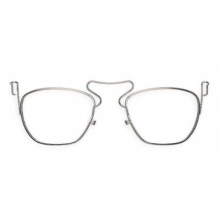 Uvex Prescription Insert Holder, Polycarbonate, Silver, Clip-On, Works With Genesis(R), Genesis(R) XC S3350