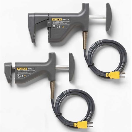 Fluke Temperature Probe, Mini Plug, Type K 80PK-18