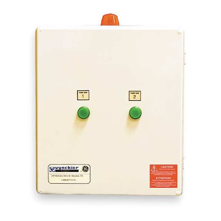 Hoffman Motor/Pump Control Box, 3Ph, 208/240/480V VS-3480V0406D