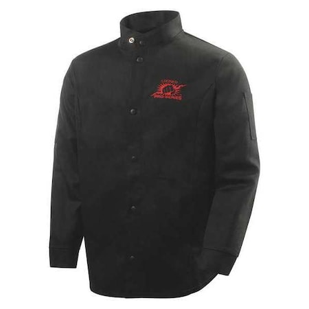 STEINER Welding Jacket, Black, Cotton, L 1160-L