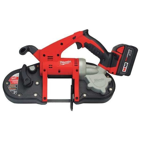 Milwaukee Tool Portable Band Saw Kit, 18V DC, 35 3/8 in Blade Length 2629-22