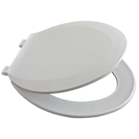 Centoco Toilet Seat With Cover, Top-Mounted Hinge, Elongated, White 1600-001