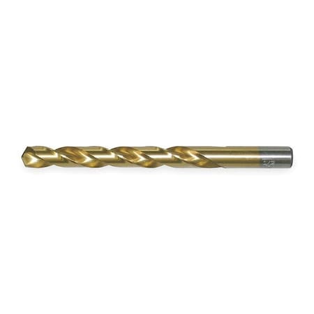 CHICAGO-LATROBE 135° Heavy-Duty Jobber Length Drill Chicago-Latrobe 150ASP-TN TiN HSS RHS/RHC 7/32 41614