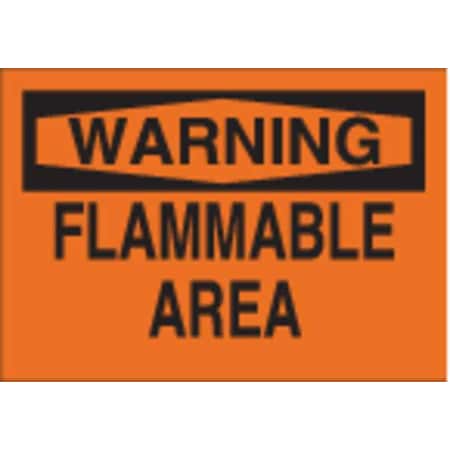 Brady Warning Sign, 7 in H, 10 in W, Polyester, Rectangle, English, 85219 85219